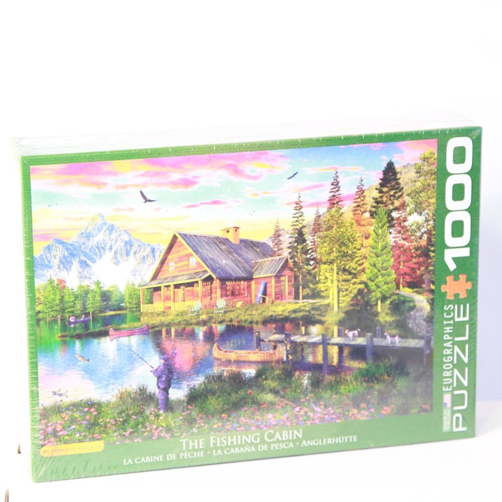 "The Fishing Cabin" Eurographics Puzzle 1000 Pieces *Sealed*